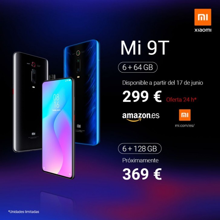 Xiaomi Mi 9T launched in Europe; Full specification and Price