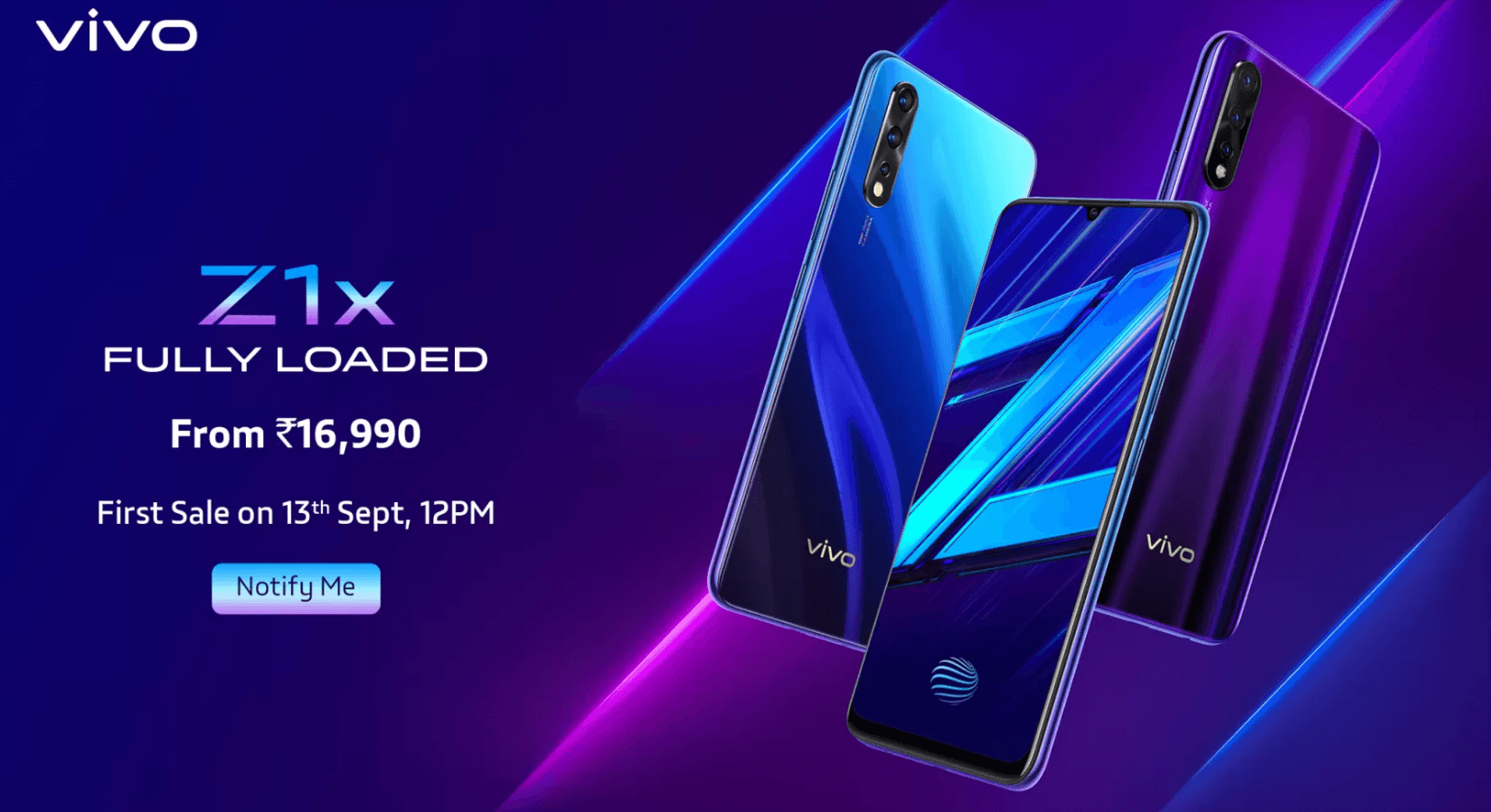 vivo Z1X launched in India, full specification and Price