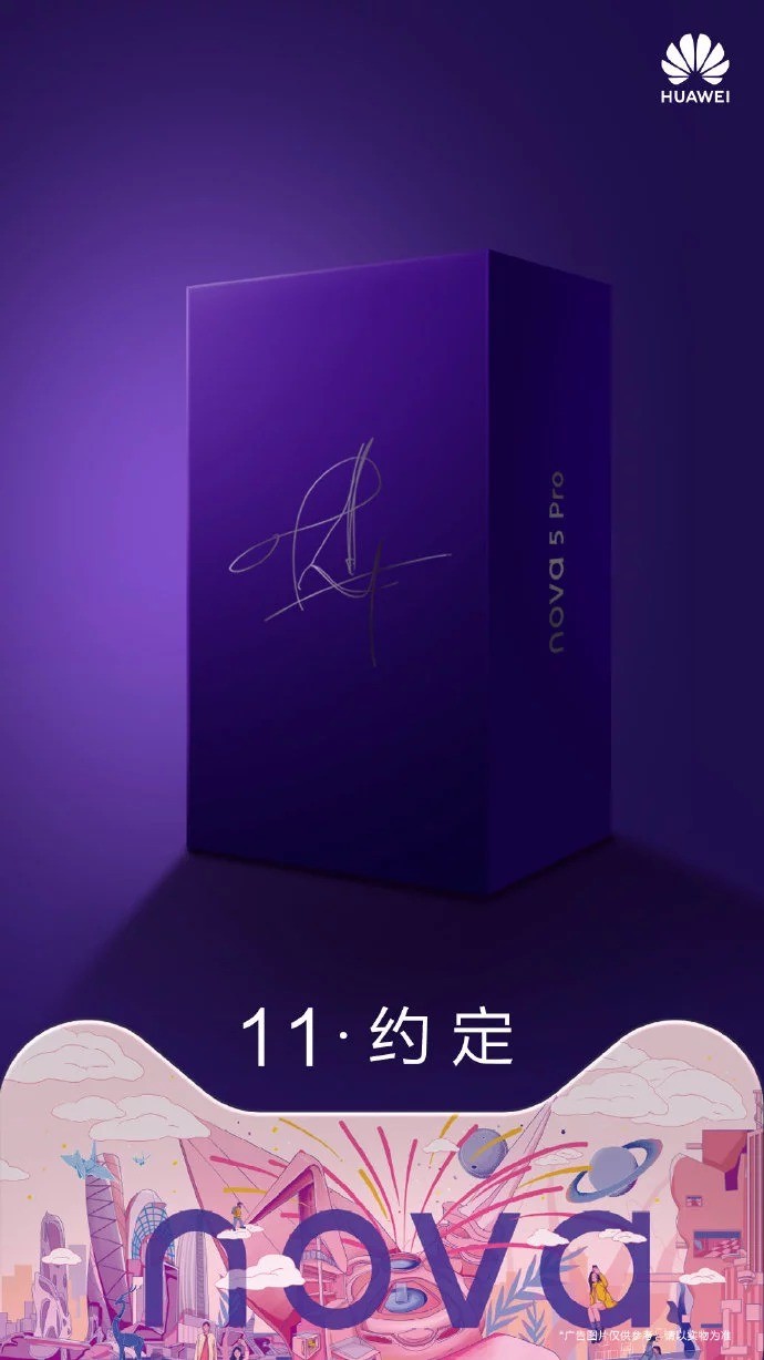 Huawei Nova 5 Pro Jackson Yee