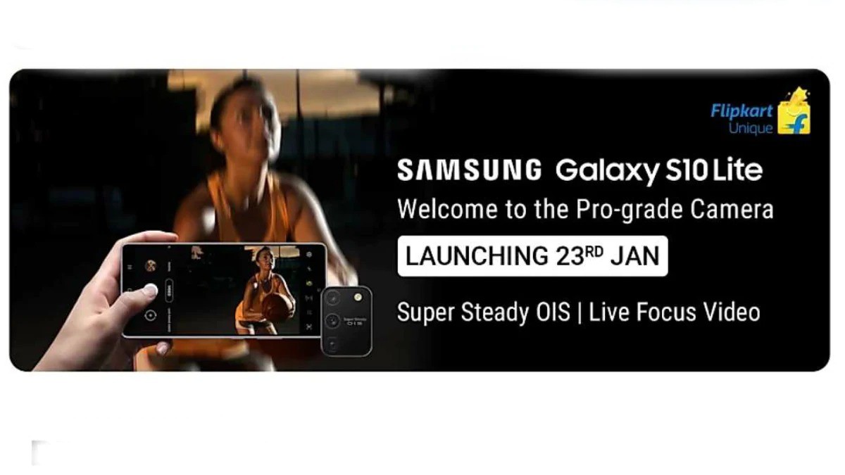 Samsung Galaxy S10 lite launch date set to be in India On 23 January, Teased by Flipkart