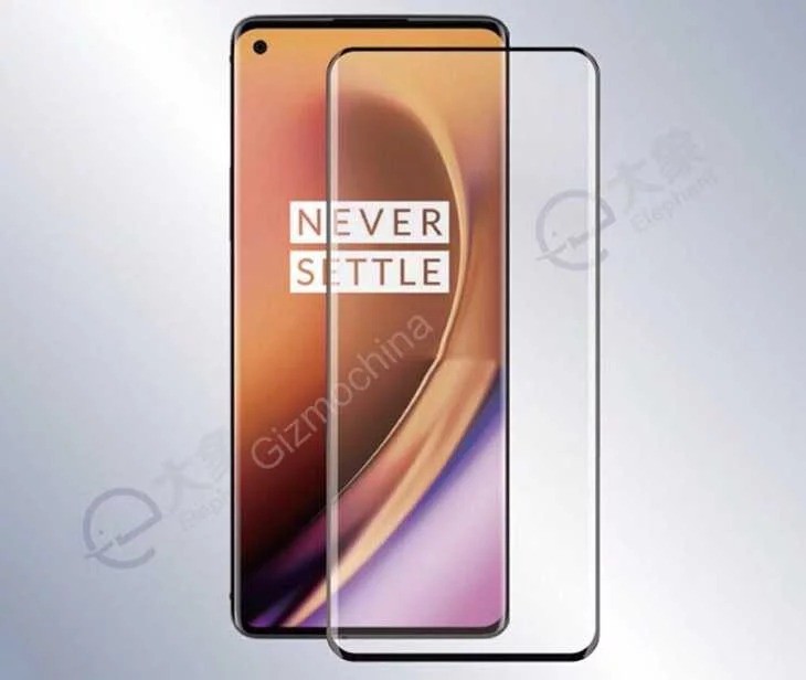OnePlus 8 Pro appear screen protectors and renders with Punch-hole display design