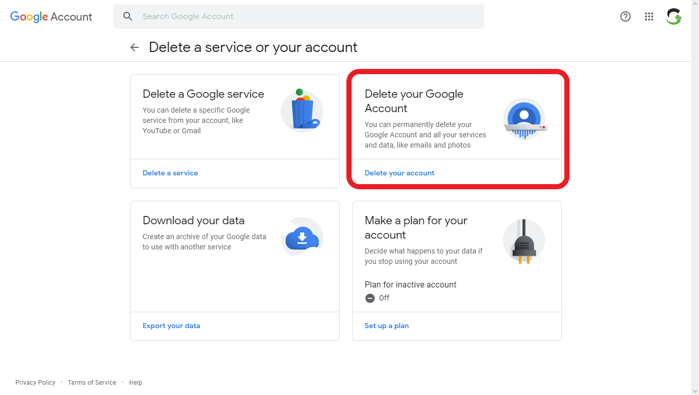 How to Delete a Gmail or Google Account? - Delete your Google Account