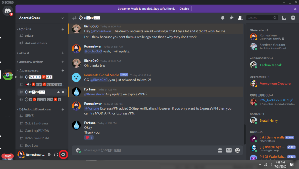 discord hype squad application link not working