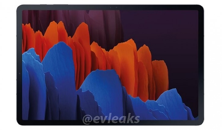 Samsung Galaxy Tab S7+ live images leak, Galaxy Tab S7 Renders surfaced online