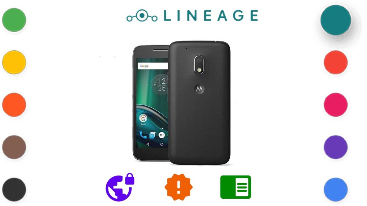 ROM][11][UNOFFICAL] LINEAGEOS 18.1 MOTO G4 PLAY (harpia)