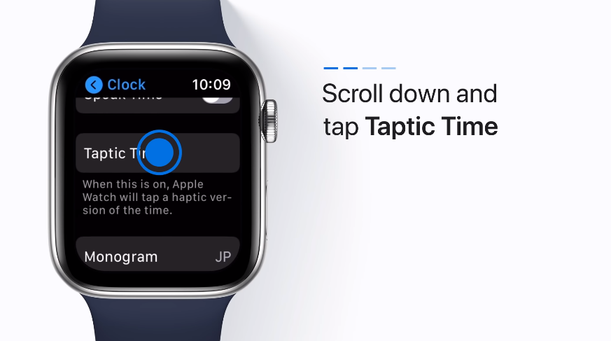 How to have your Apple Watch tap out the time - Quick Guide