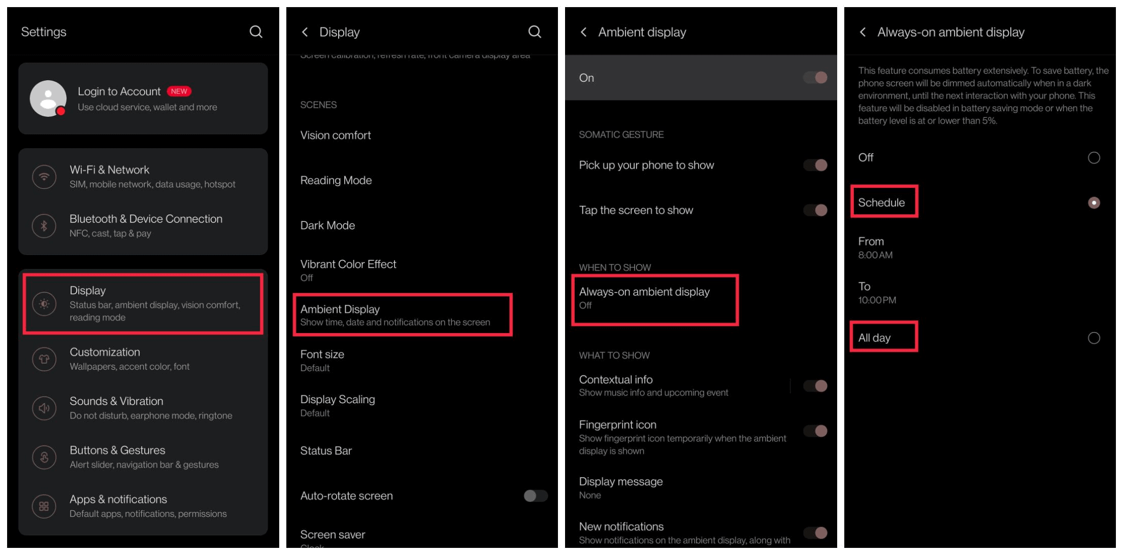 Download OnePlus Canvas AOD style for OnePlus 8 Series with OxygenOS 11 Beta - Check this out