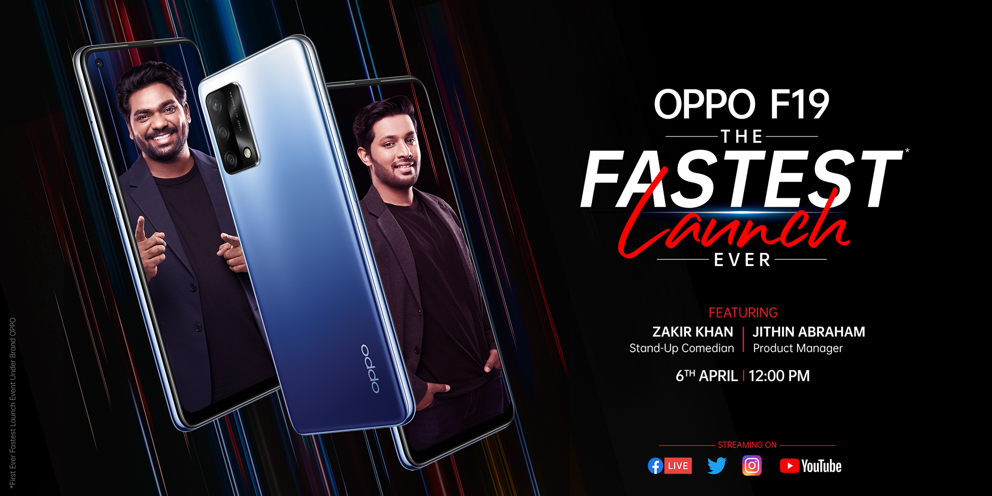 Oppo F19 announced to launch on April 6th