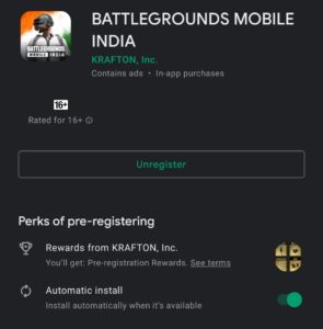 Battlegrounds Mobile India Pre-Registration - How to Sign-up on Google Play