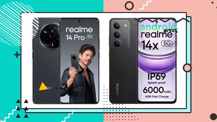 Realme 14 Pro and Realme 14x Realme 14 Pro and Realme 14x