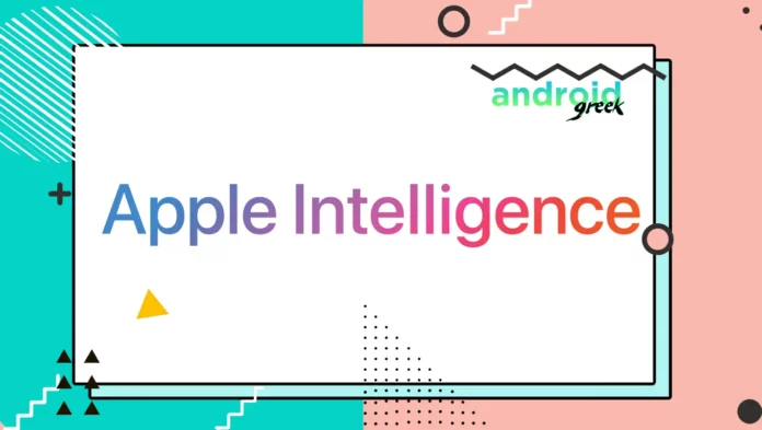 Apple Intelligence Apple Intelligence