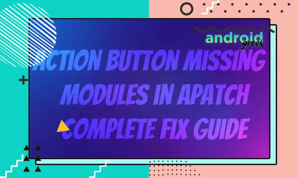 Action Button Missing