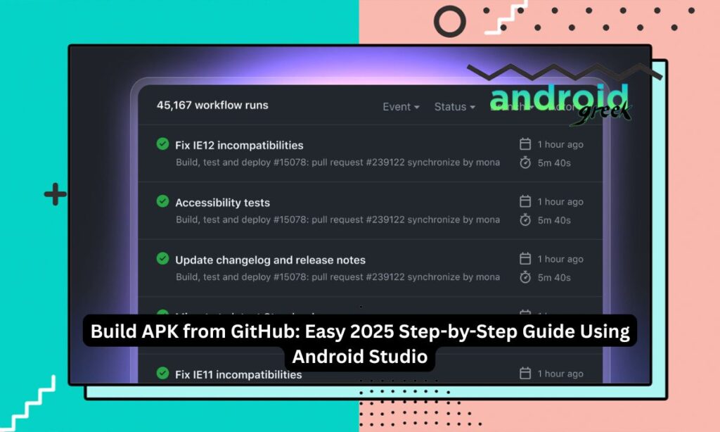 Build APK from GitHub
