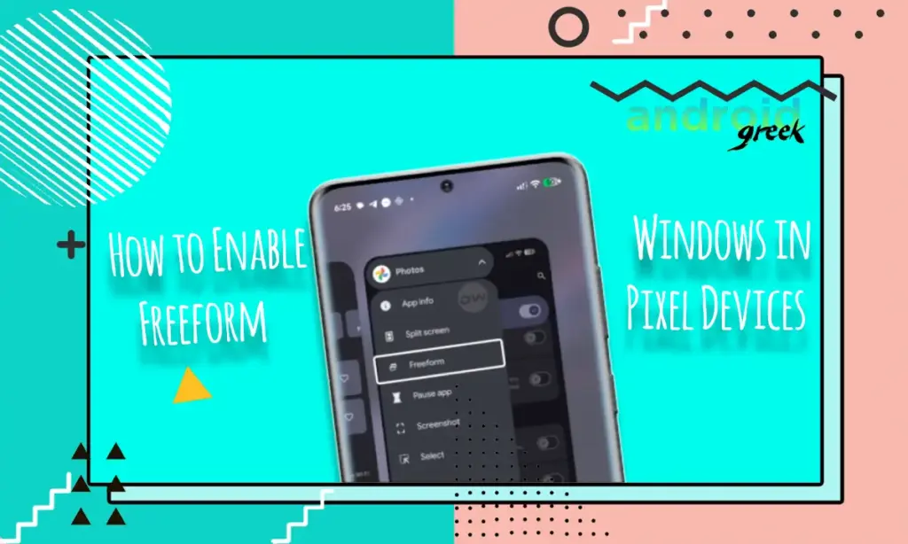 Freeform Windows Google Pixel Devices