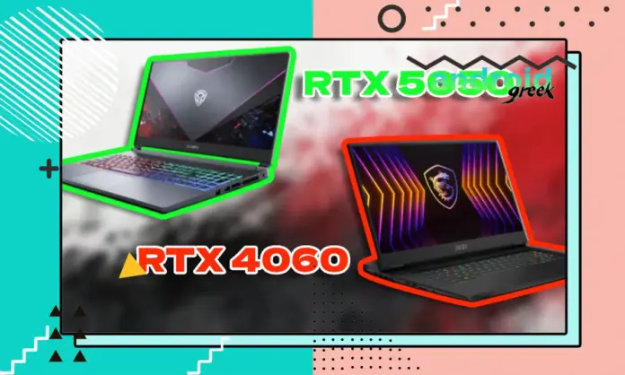 RTX 5050 vs RTX 4060 RTX 5050 vs RTX 4060